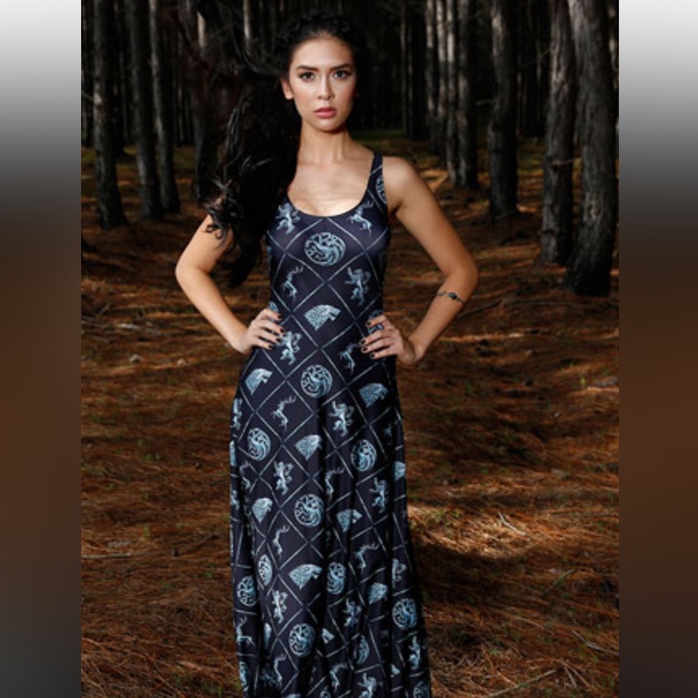 Blackmilk Game of Thrones Maxi Dress
